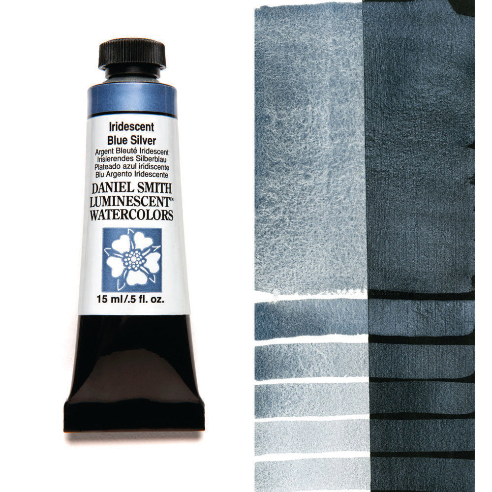 Iridescent Blue-Silver Serie 1 Watercolor 15 ml. Daniel Smith