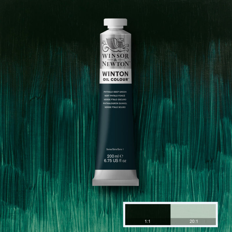 Phthalo Deep Green 048 200 ml. Winton olieverf