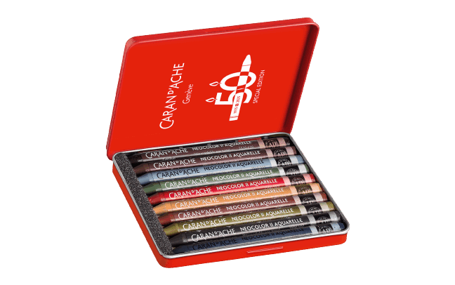 Neocolor special edition dark set 10 Caran d'ache