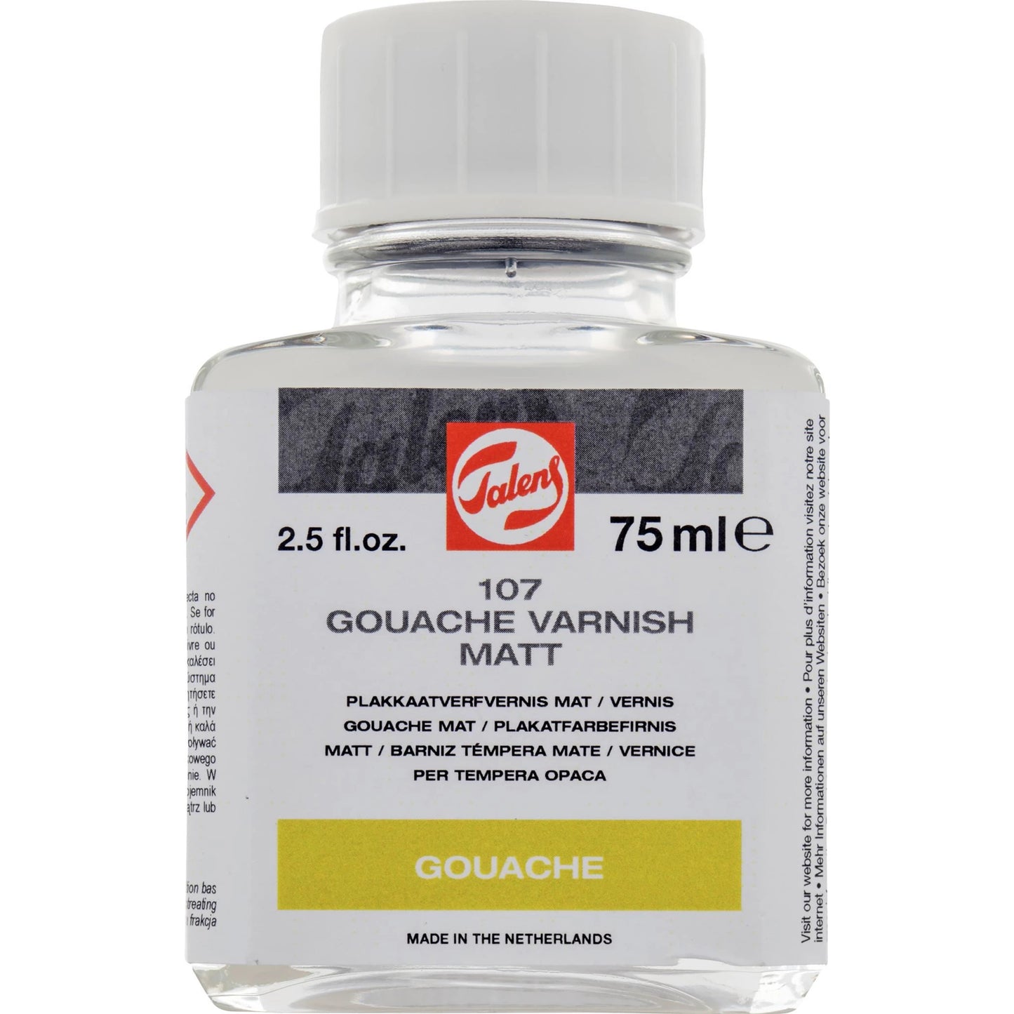 Plakkaatverf Goauche vernis Mat 107 Fles 75 ml