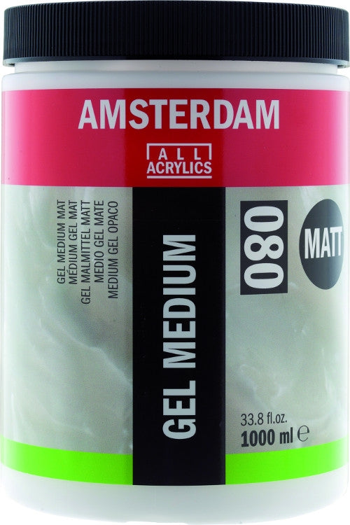 Gel Medium Mat 080 1000ml Amsterdam