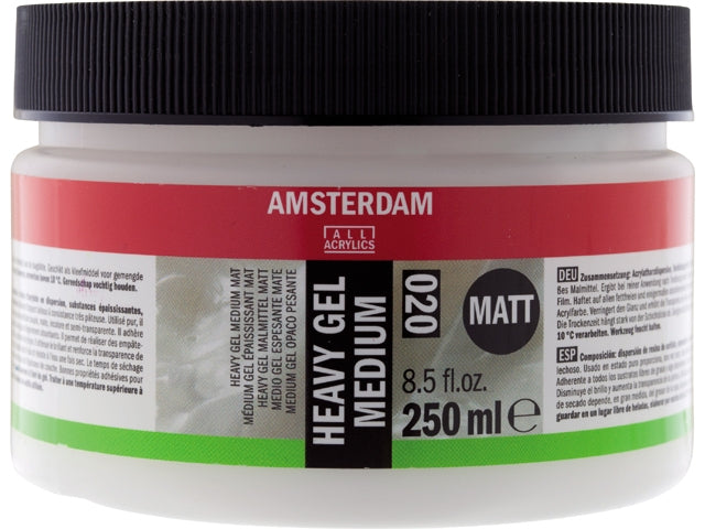 Heavy Gel Mat Medium 020 250ml Amsterdam