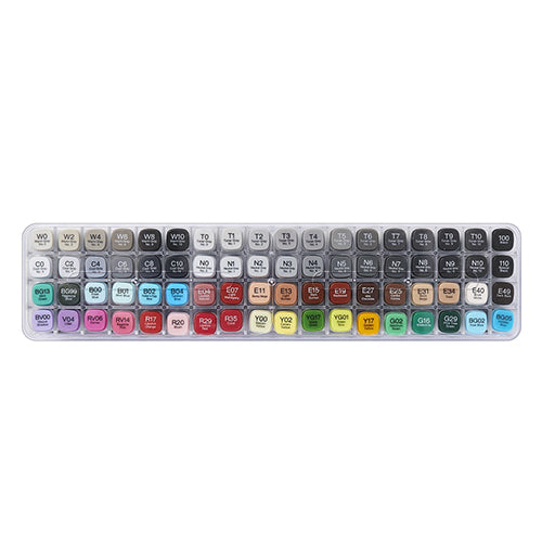 Copic markers, set B 72 kleuren