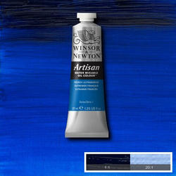 37ML Ultramarijn Blauw, no 263 S1, W&N Artisan Watervermengbare Olieverf (Levertijd mogelijk 3-5 dagen)