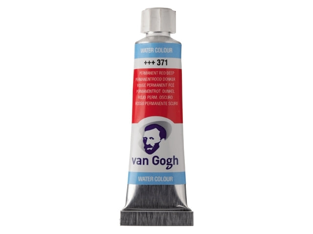 Permanentrood donker 371 tube 10 ml. Van Gogh Aquarelverf