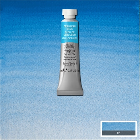 Cerulean Blue 5ml 137 S3 Artist's Aquarel Winsor & Newton