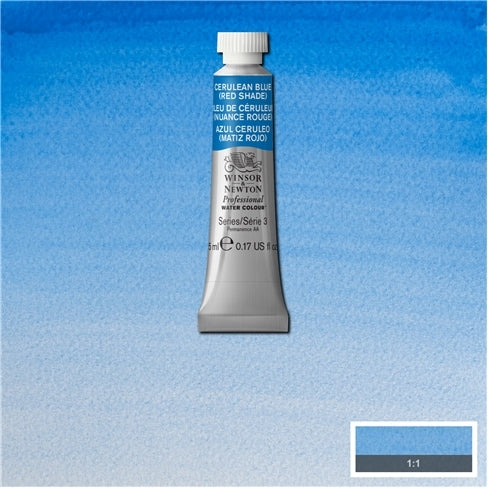 Cerulean Blue (red shade) 5ml 140 S3 Artist's Aquarel Winsor & Newton