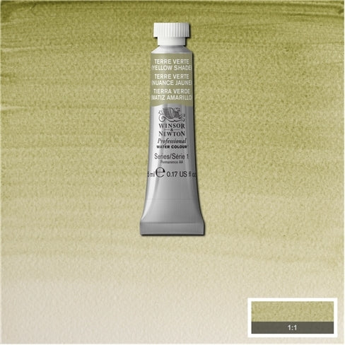 Terre Verte (yellow shade) 5ml 638 S1 Artist's Aquarel Winsor & Newton