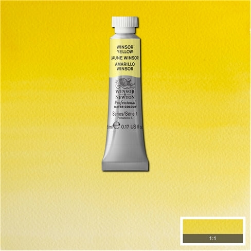 Winsor Yellow 5ml 730 S1 Artist's Aquarel Winsor & Newton