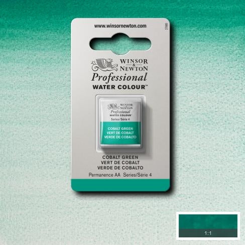 Cobalt Green napje 184 S4 Artist's Aquarel Winsor & Newton