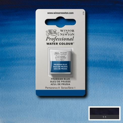 Prussian Blue napje 538 S1 Artist's Aquarel Winsor & Newton