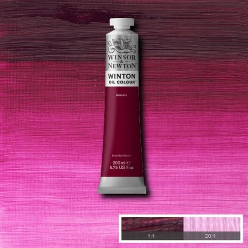 Magenta (28) 380 200 ml. Winton olieverf