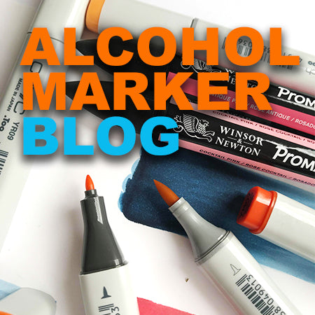 Beginnen met Alcoholmarkers Copic vs Promarker of Graph'it Markers?