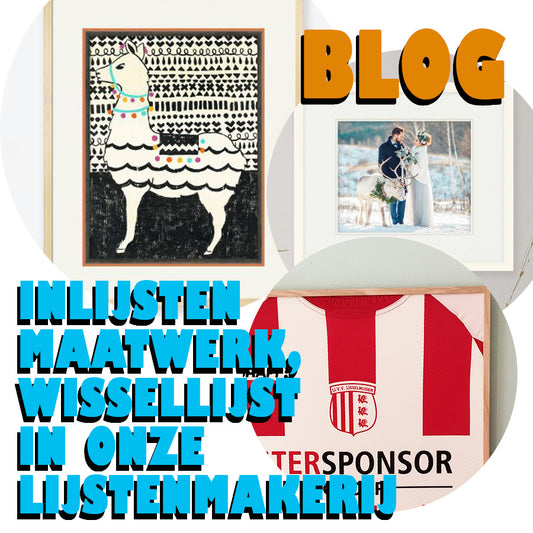 Inlijsten Maatwerk, Wissellijst - Lijstenmakerij Zwolle