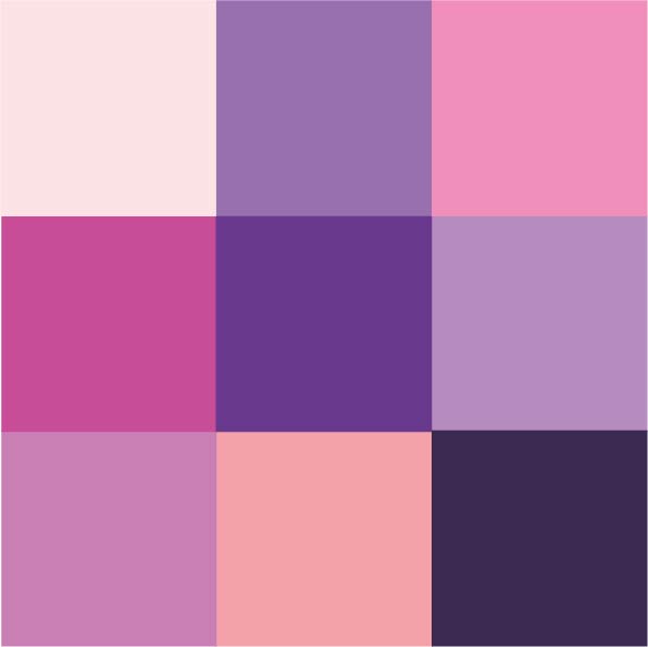 Paars/Violet/Roze PanPastel