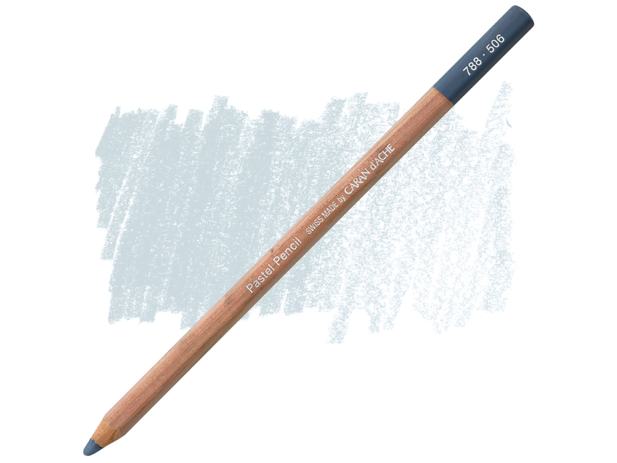 002 Silver Grey Pastel Potlood Caran D'Ache