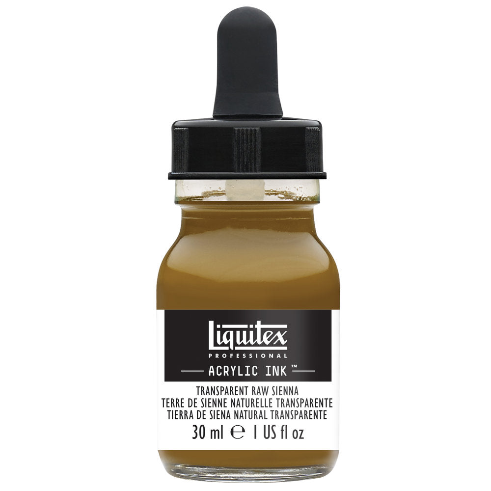 Liquitex Ink! 30ml Transparent Raw Sienna