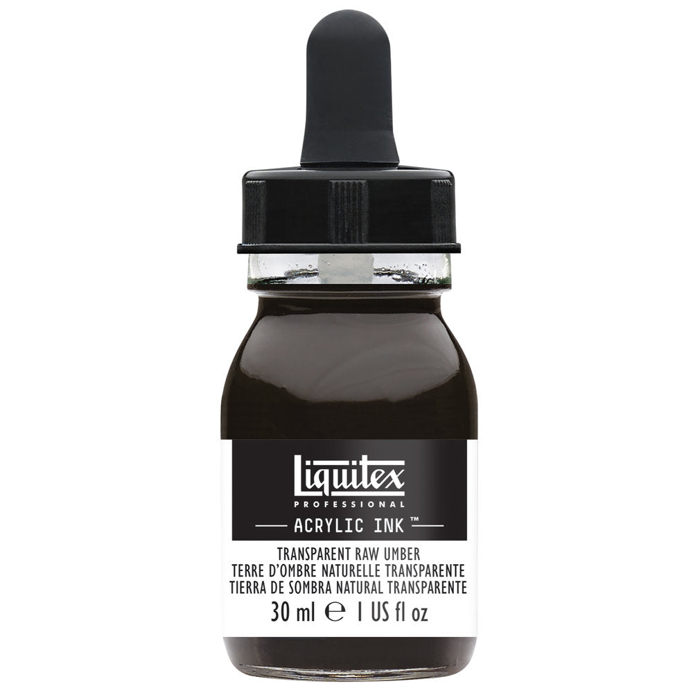 Liquitex Ink! 30ml Transparent Raw Umber