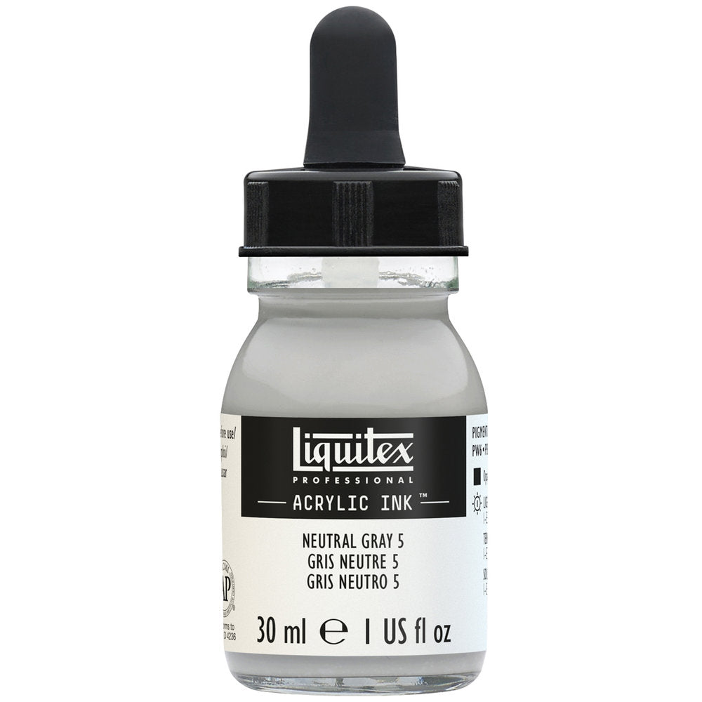 Liquitex Ink! 30ml Neutral Grey 5