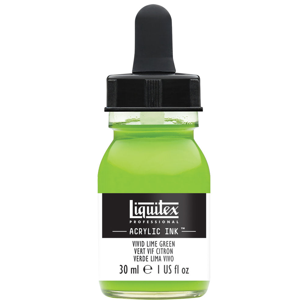 Liquitex Ink! 30ml    Vivid Lime Green