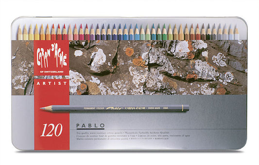 Pablo blik 120 kleuren set Caran D'Ache