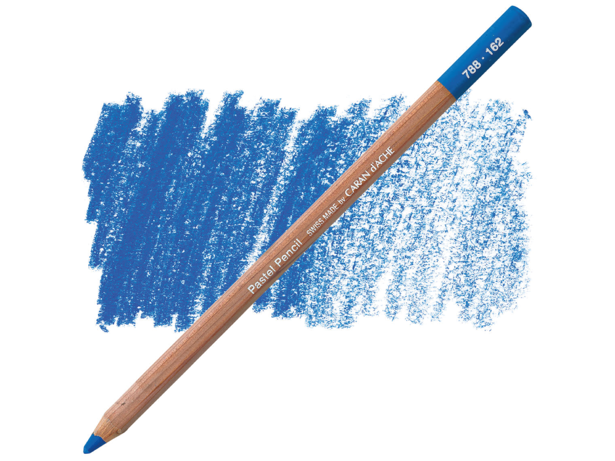 162 Phthalocyanine Blue Pastel Potlood Caran D'Ache