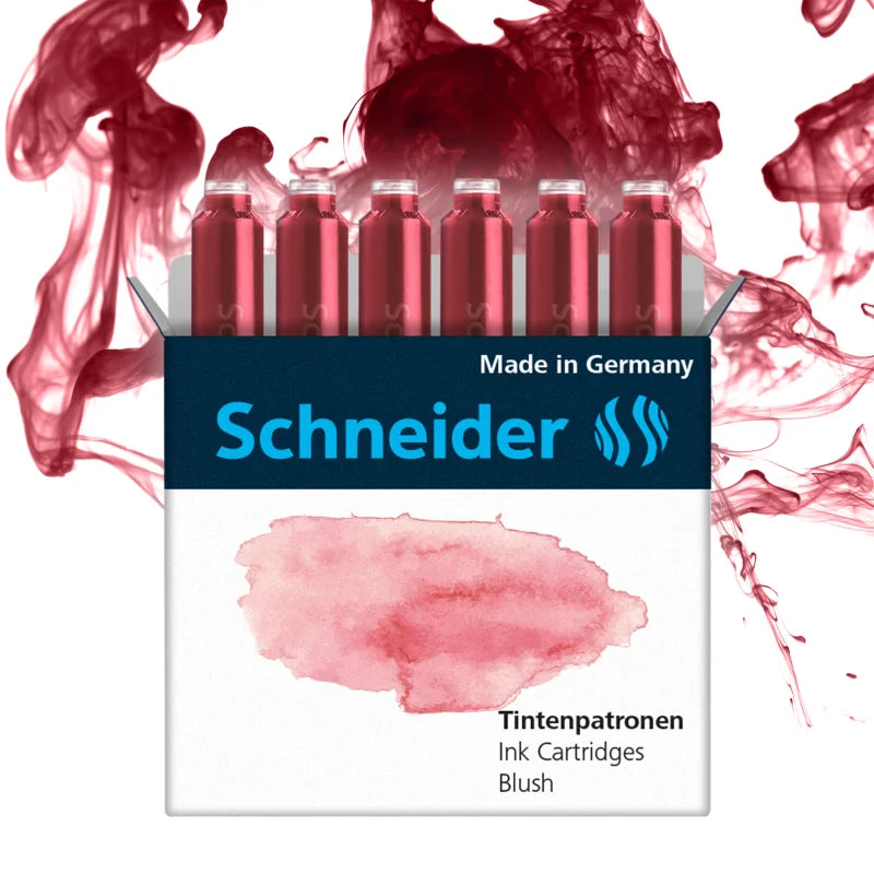 Inktpatronen Schneider Blush 6 stuks