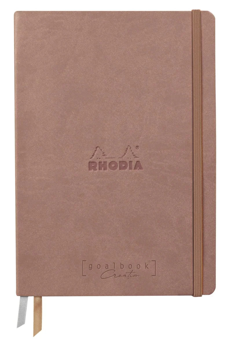 Dummie Taupe A5 200gr Rhodia Creation Goalbook wit papier gebonden