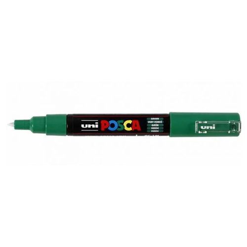 Posca verf stift PC1M Donker Groen