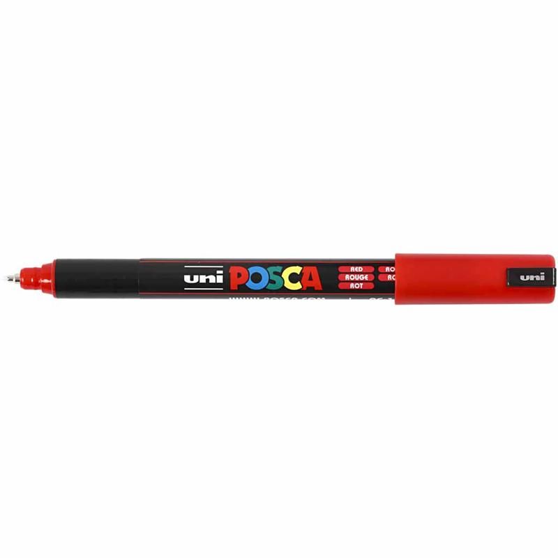 Posca verf stift PC1MR Rood