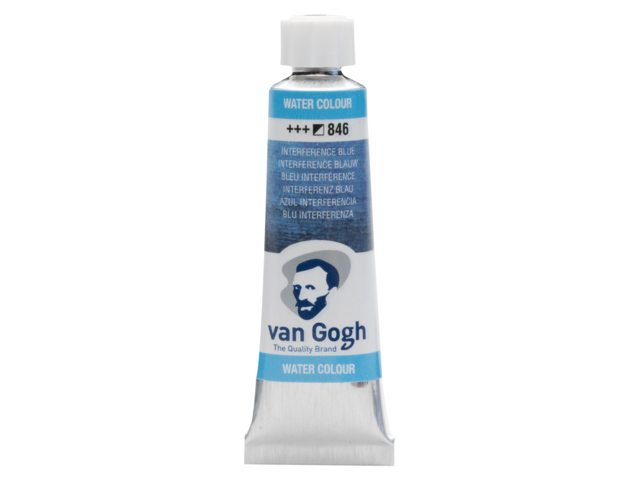 Interfence blauw 846 tube 10 ml. Van Gogh Aquarelverf