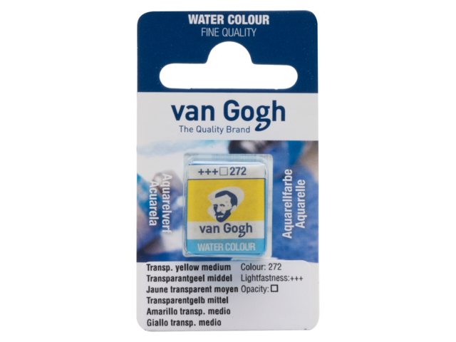 Transparantgeel middel 272 napje Van Gogh Aquarelverf