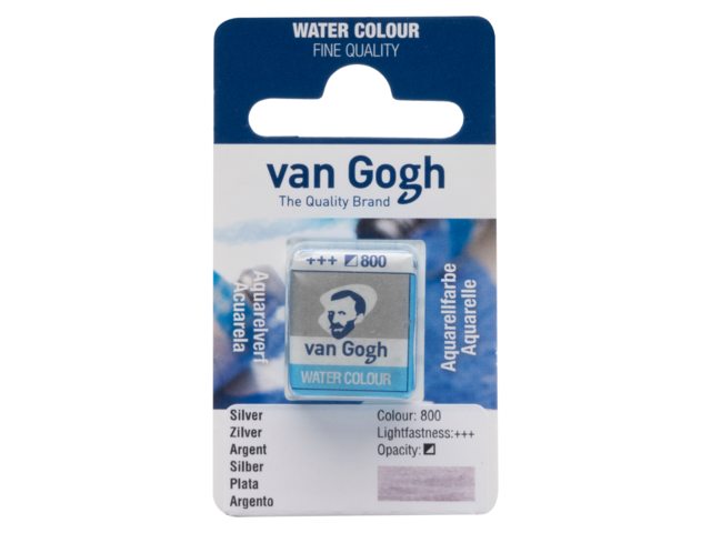 Zilver 800 napje Van Gogh Aquarelverf