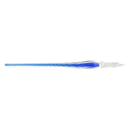 Jacques Herbin Ronde glaspen gedraaid - 18mm - Nacht blauw