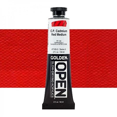 Golden Open   7100 S9  Cadmiumrood middel 60ml