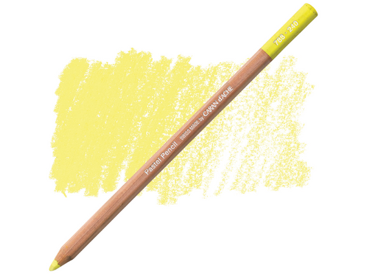 240 Lemon Yellow Pastel Potlood Caran D'Ache