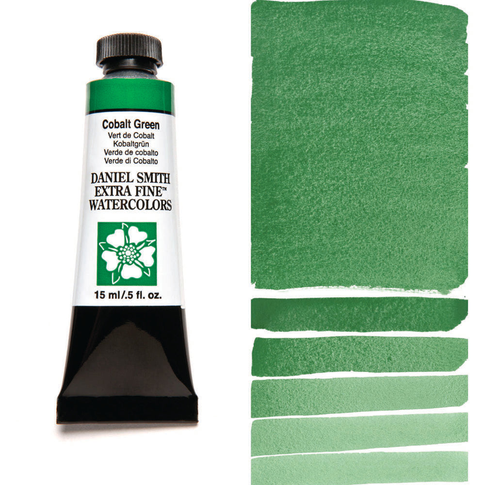Cobalt Green Serie 3 Watercolor 15 ml. Daniel Smith
