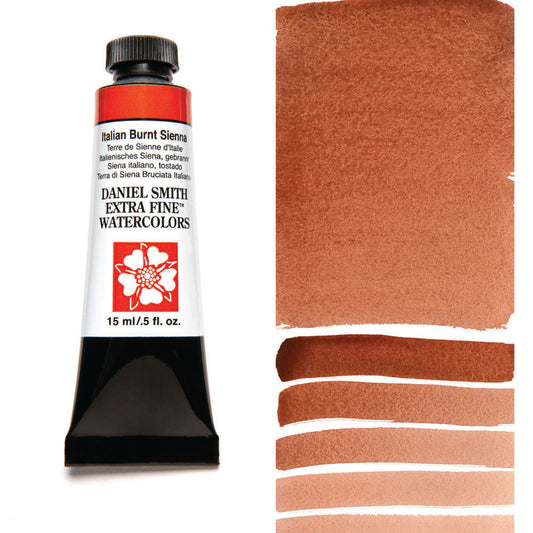 Italian Burnt Sienna Serie 2 Watercolor 15 ml. Daniel Smith