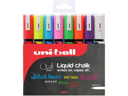 PWE-5M 1.8-2.5 mm Medium Set krijtstiften Uni Chalk Markers