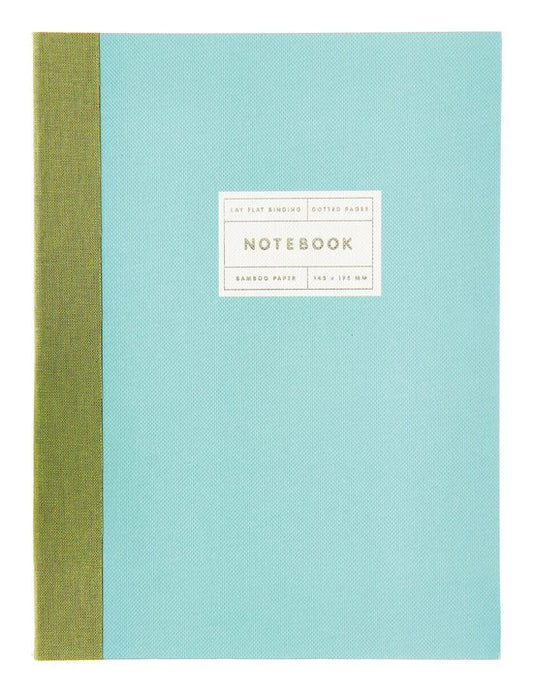 Schetsboek dotted paper poetry 14,5x19,5cm 80 vellen blauw