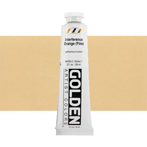 Heavy Body 4055 S7 Interfence Orange (fine) Golden  60ml