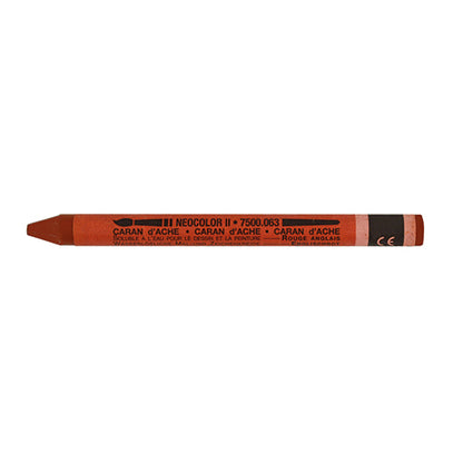 Neocolor II ENGLISH RED  63 Caran d'ache