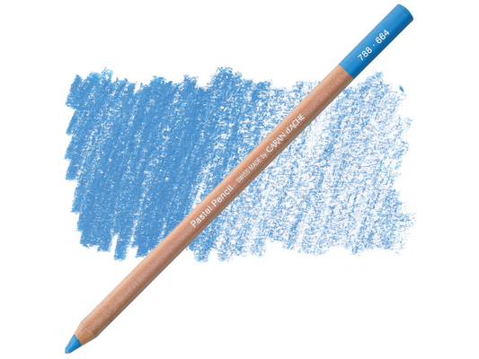 664 Cobalt Blue 30% Pastel Potlood Caran D'Ache