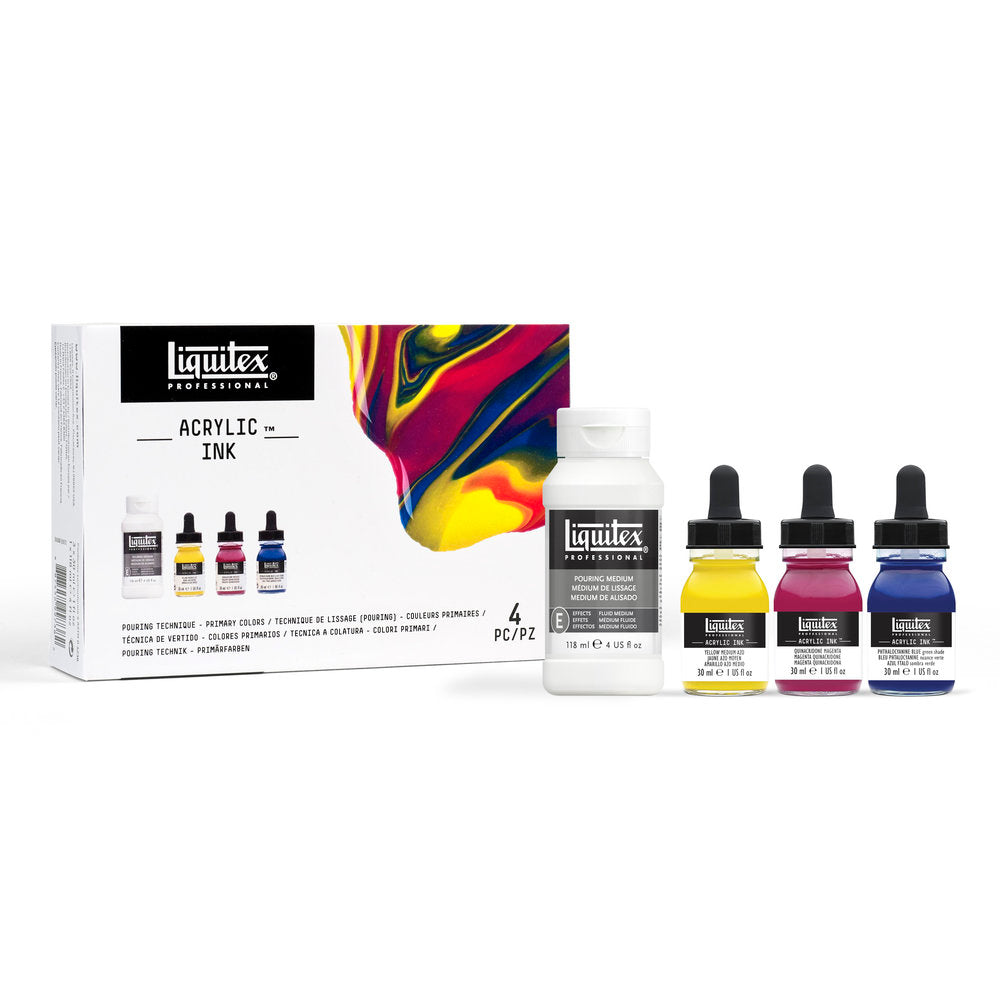 Liquitex Ink! set primaire kleuren