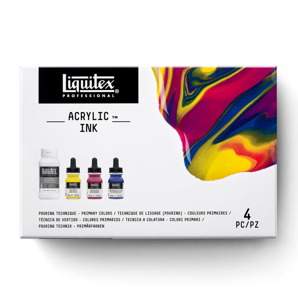 Liquitex Ink! set primaire kleuren