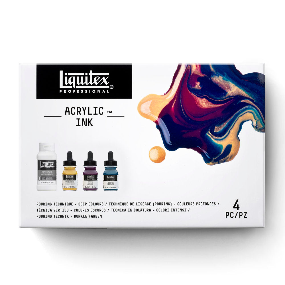 Liquitex Ink! set Deep Colours
