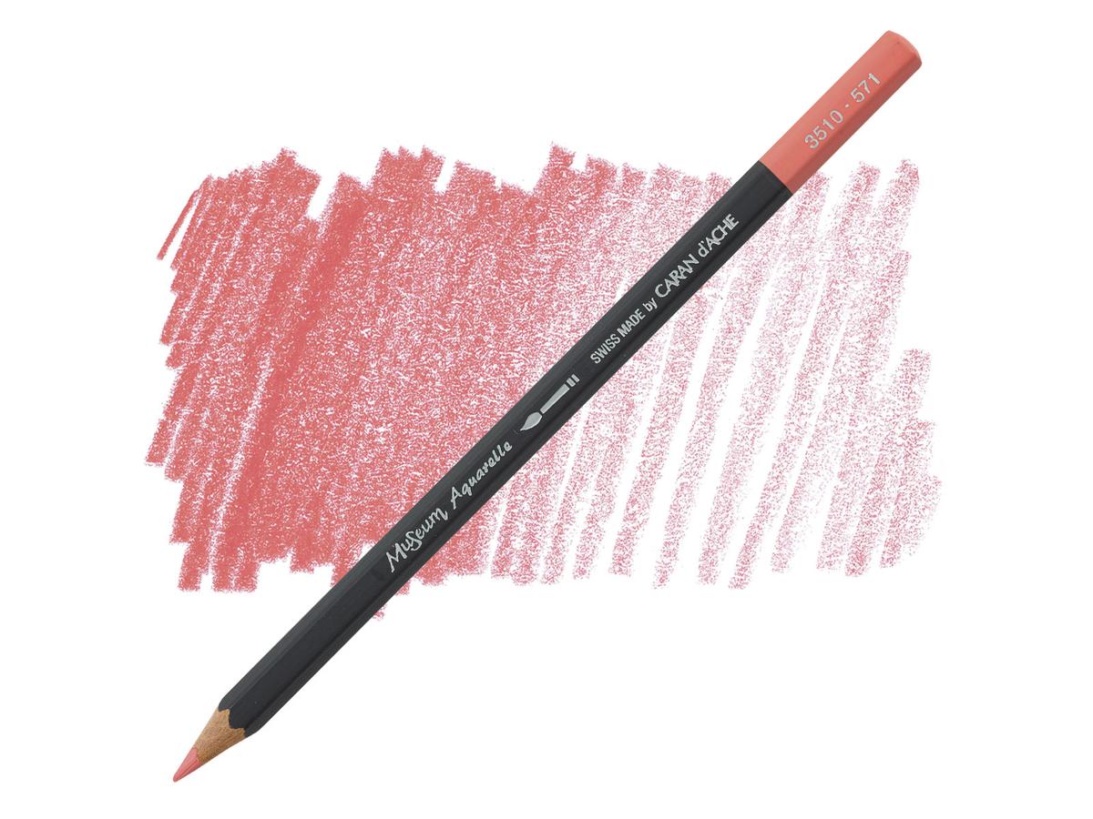 Anthraquinoid Pink 571  museum aquarel Caran D'Ache