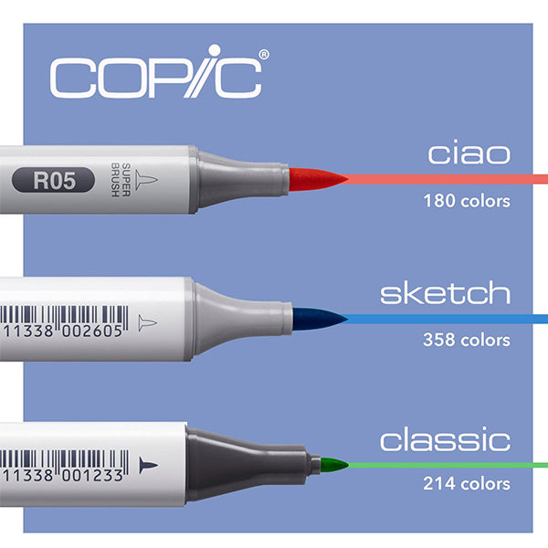 COPIC sketch 72 stuks Set E