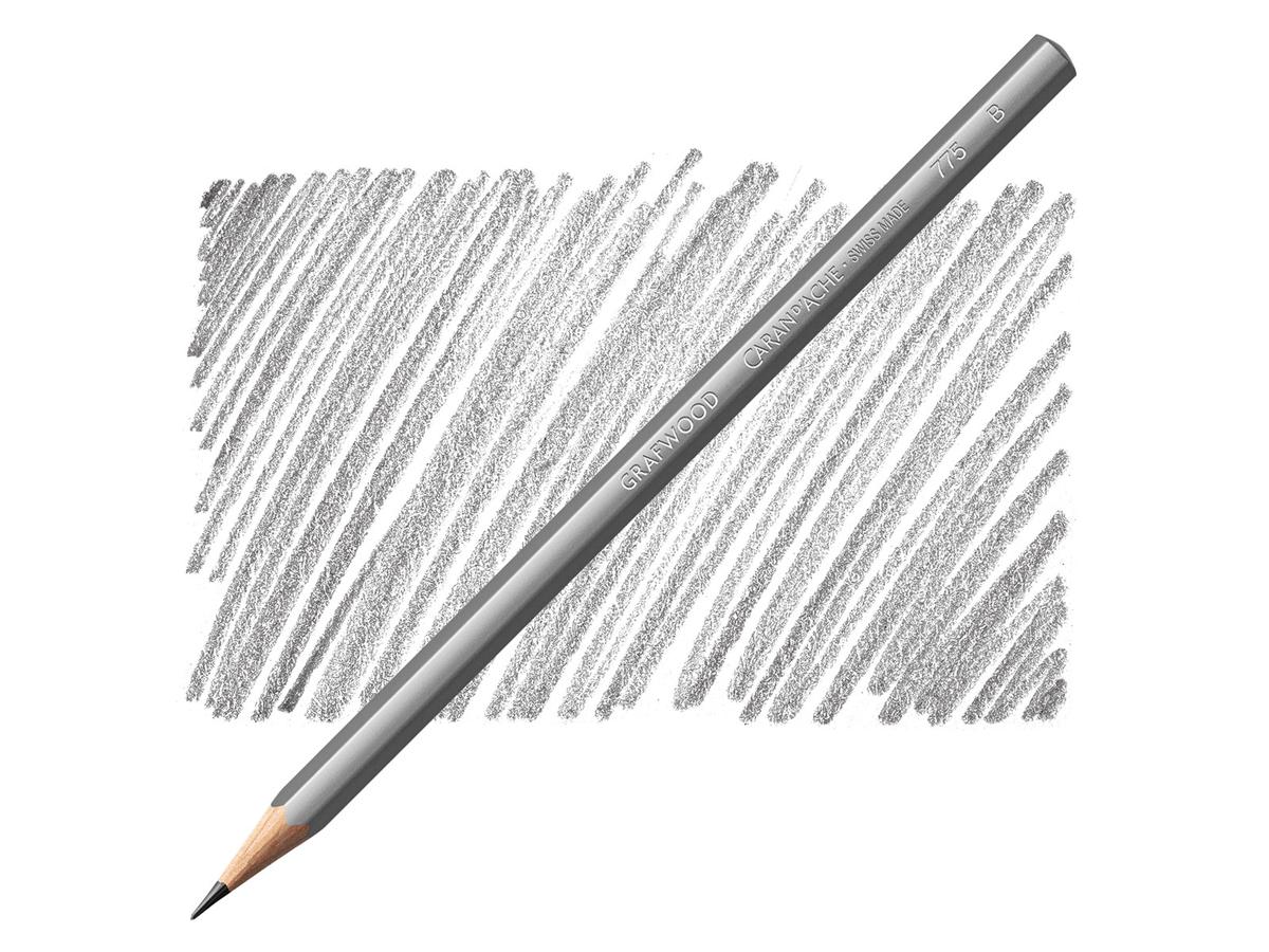 Caran D'Ache B GRAFWOOD grafiet potlood