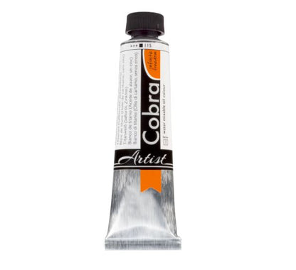 Cobra 40ml Titaanwit + Saffloerolie